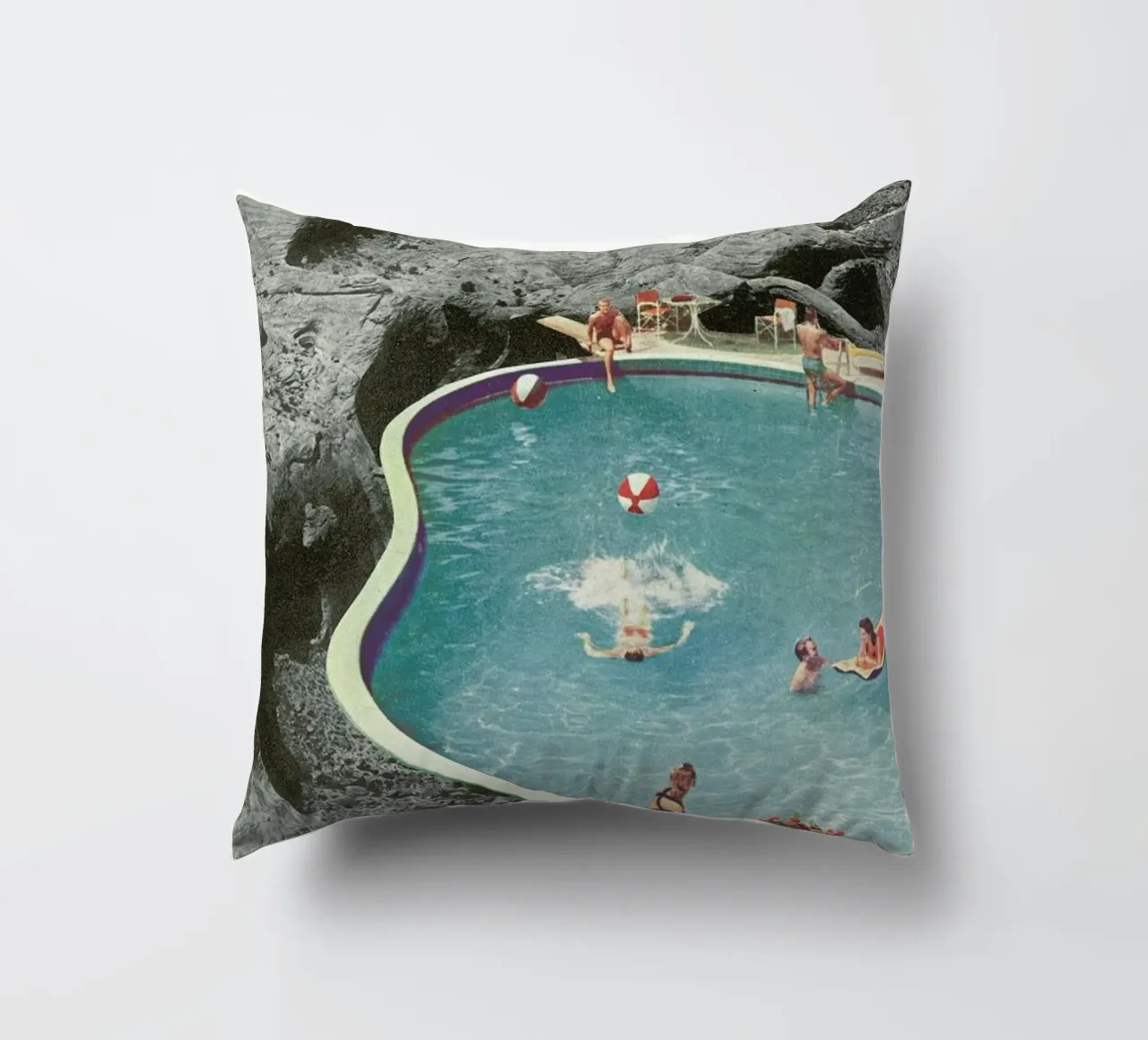 Is This The Place That They Call Paradise? cuscino da Jesse Treece