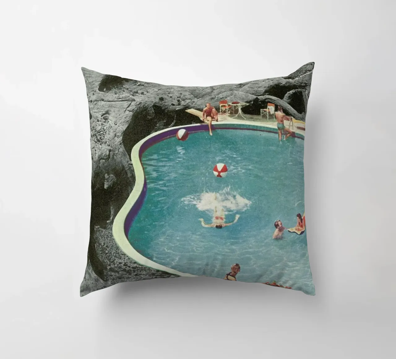 Is This The Place That They Call Paradise? cuscino da Jesse Treece