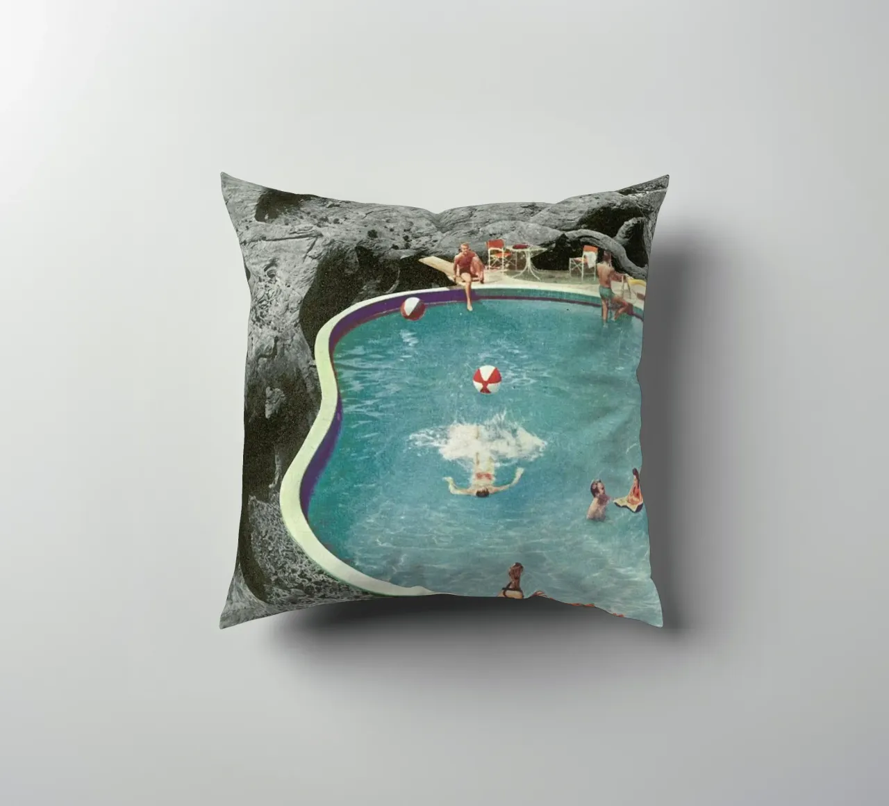 Is This The Place That They Call Paradise? cuscino da Jesse Treece