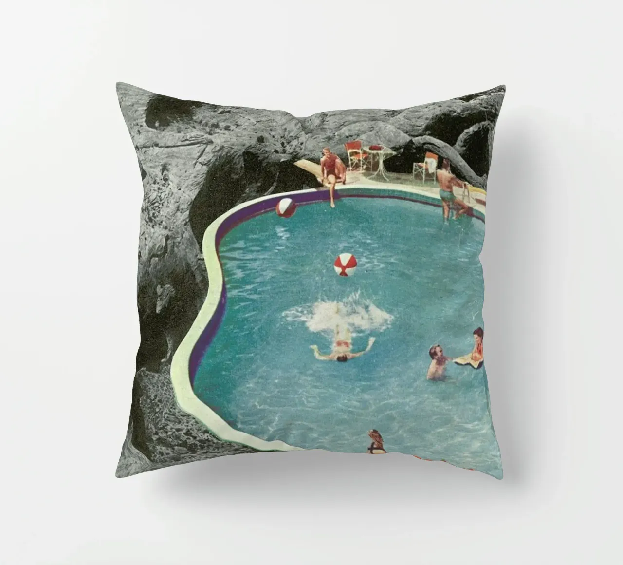 Is This The Place That They Call Paradise? cuscino da Jesse Treece