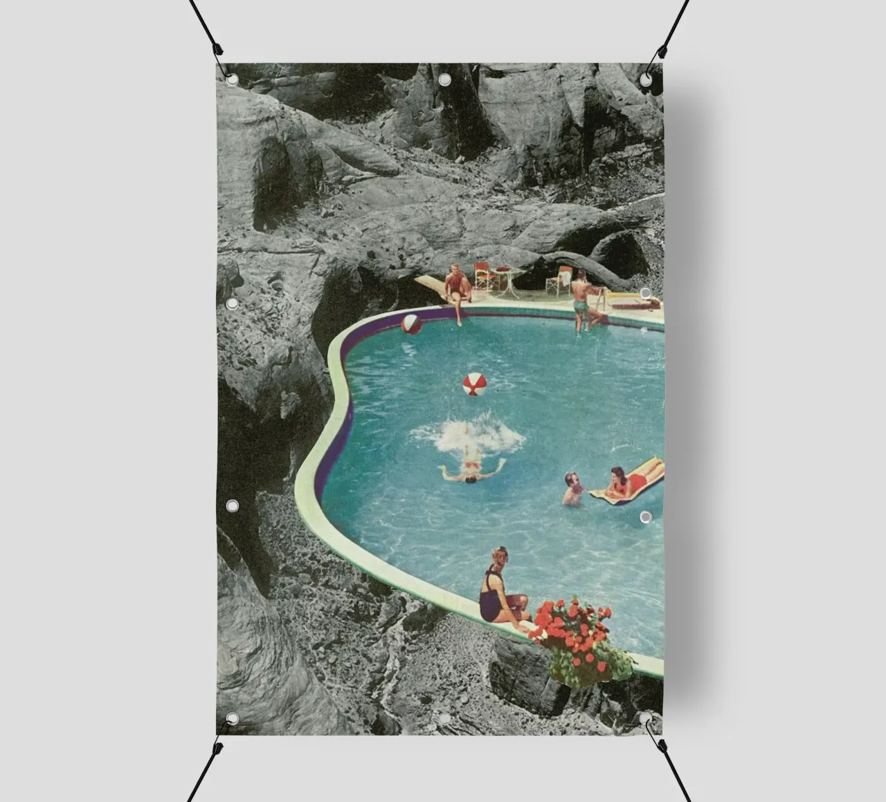 Is This The Place That They Call Paradise? telo in pvc da Jesse Treece