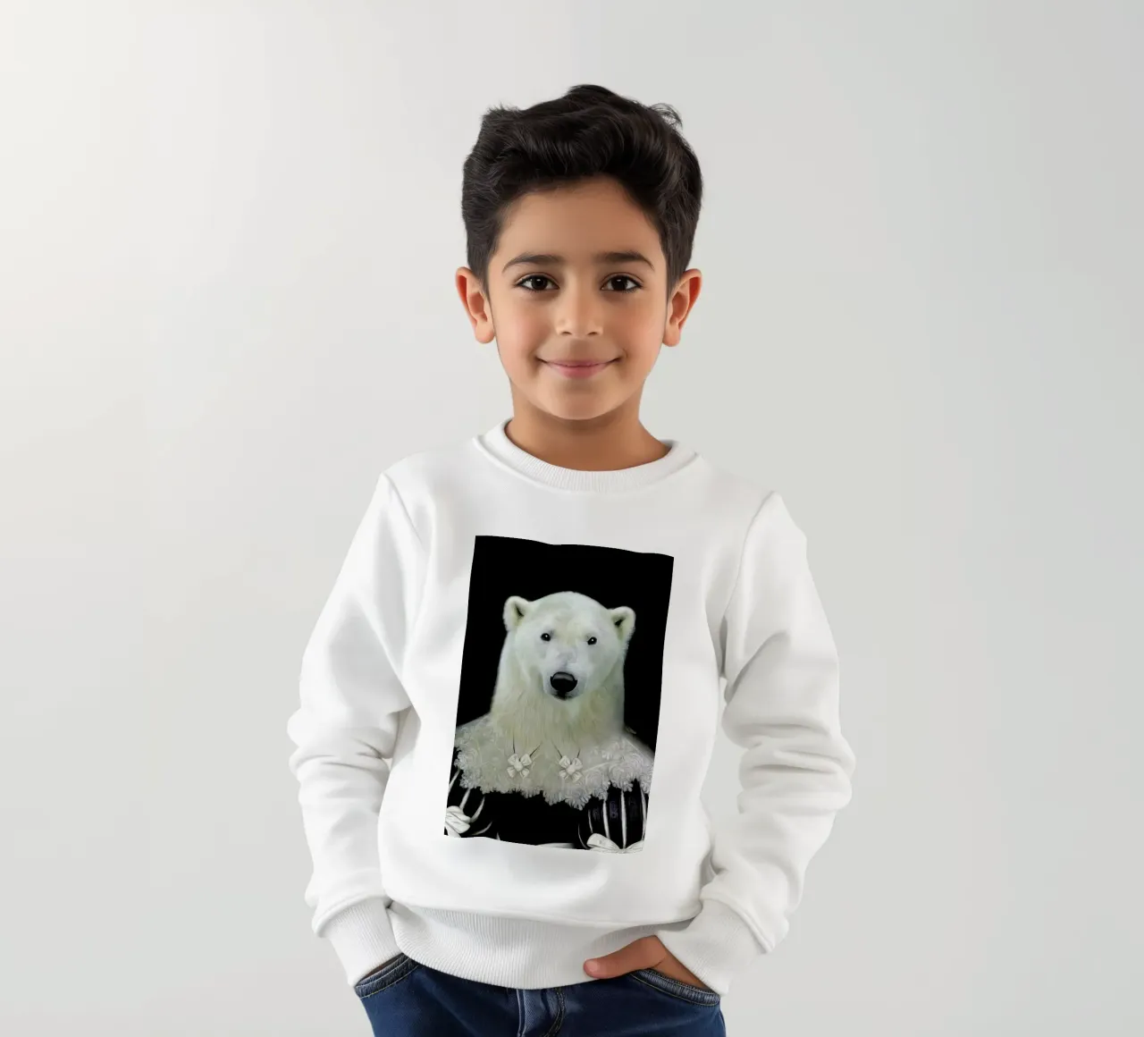 Polly felpa bambino da Tein Lucasson
