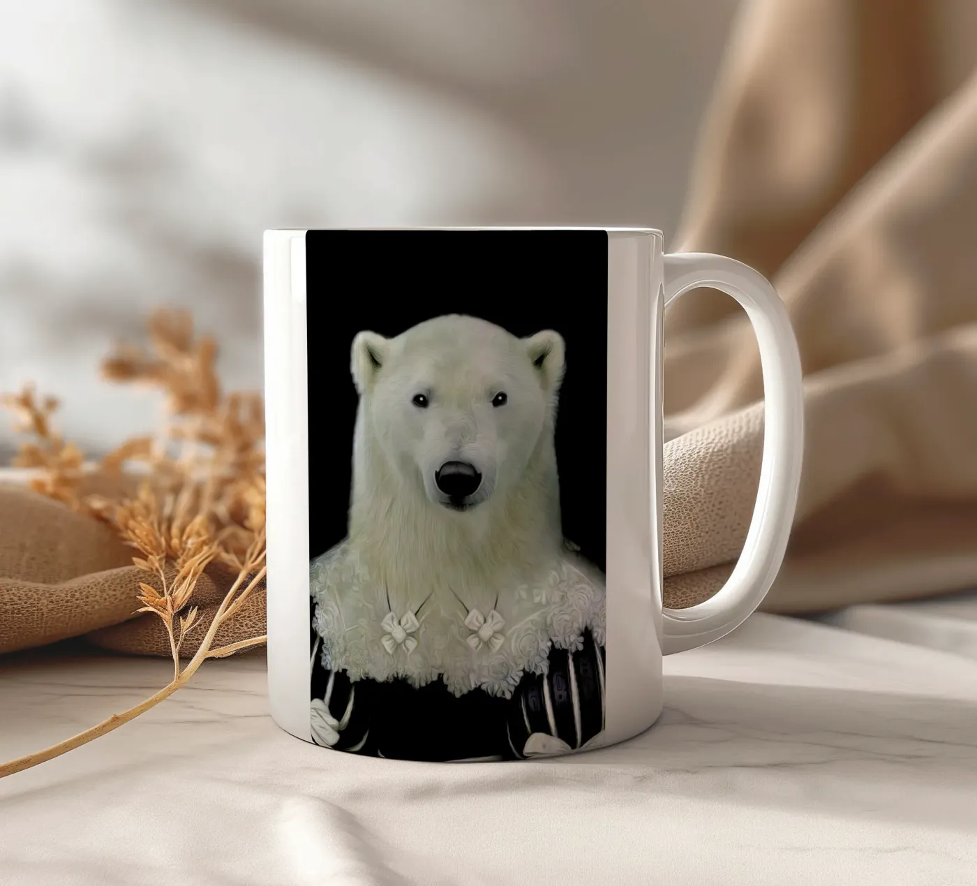 Polly ceramic mug by Tein Lucasson