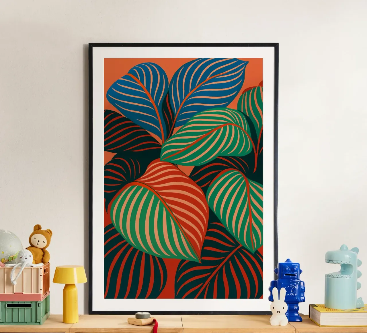 Foglie tropicali poster da Aquarevo