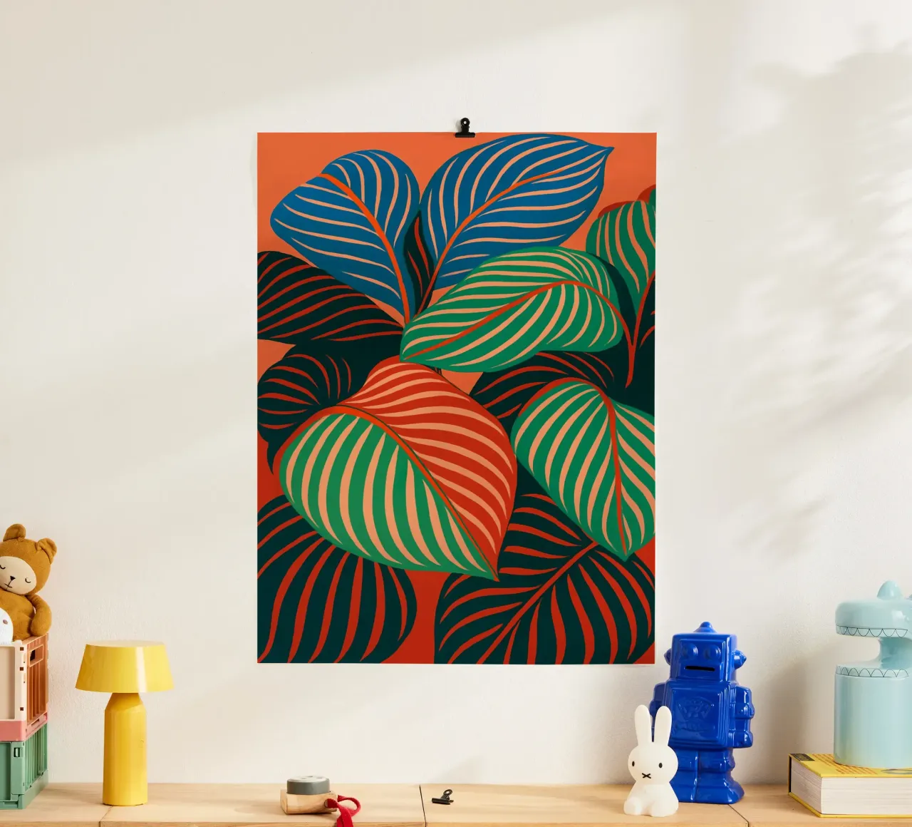 Foglie tropicali poster da Aquarevo