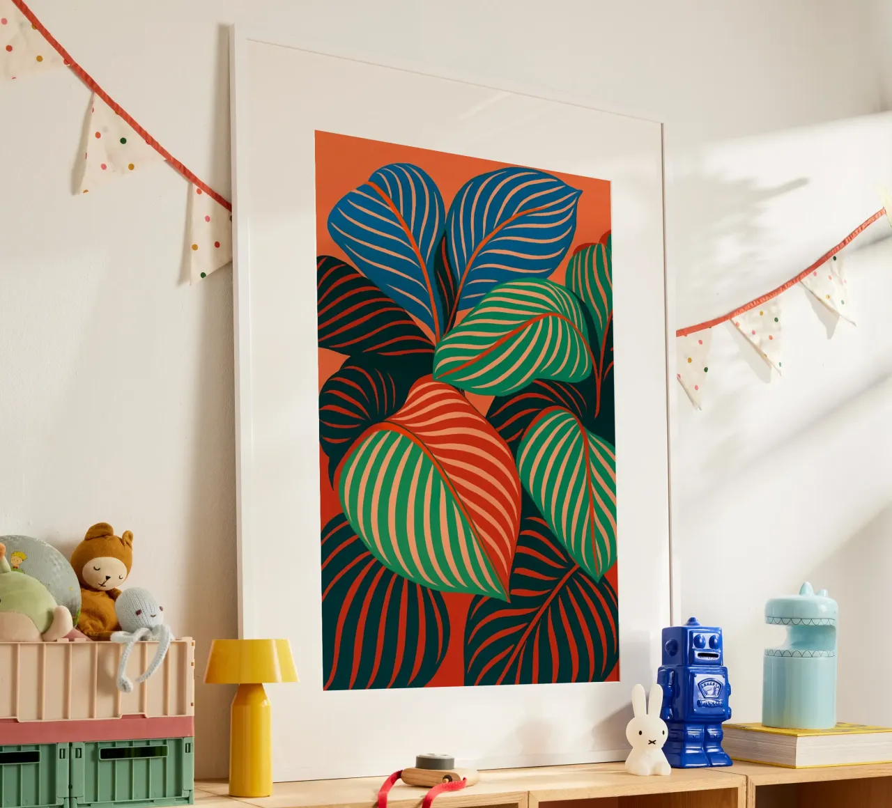Foglie tropicali poster da Aquarevo