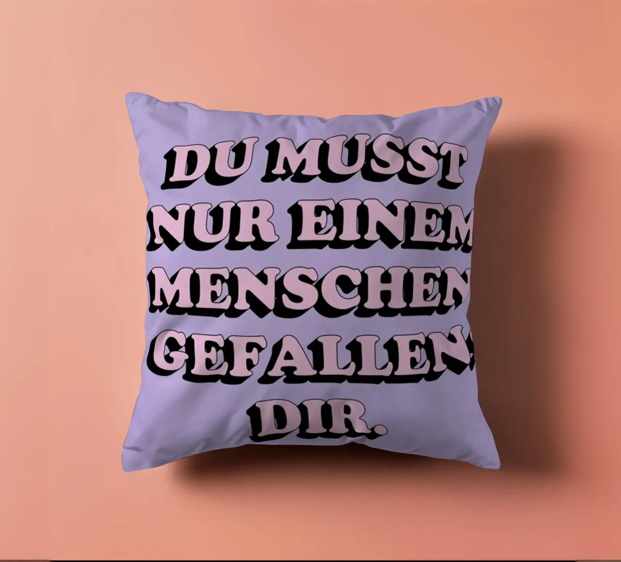 Nur dir selbst cuscino da Studio One
