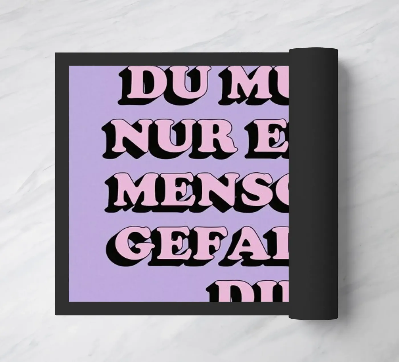 Nur dir selbst doormat by Studio One