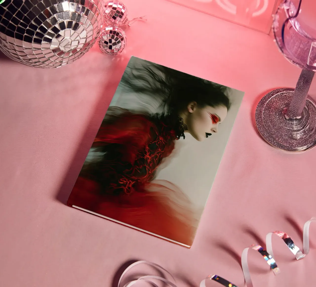Modern dance | Digital editing with motion blur notebook by Autofocus