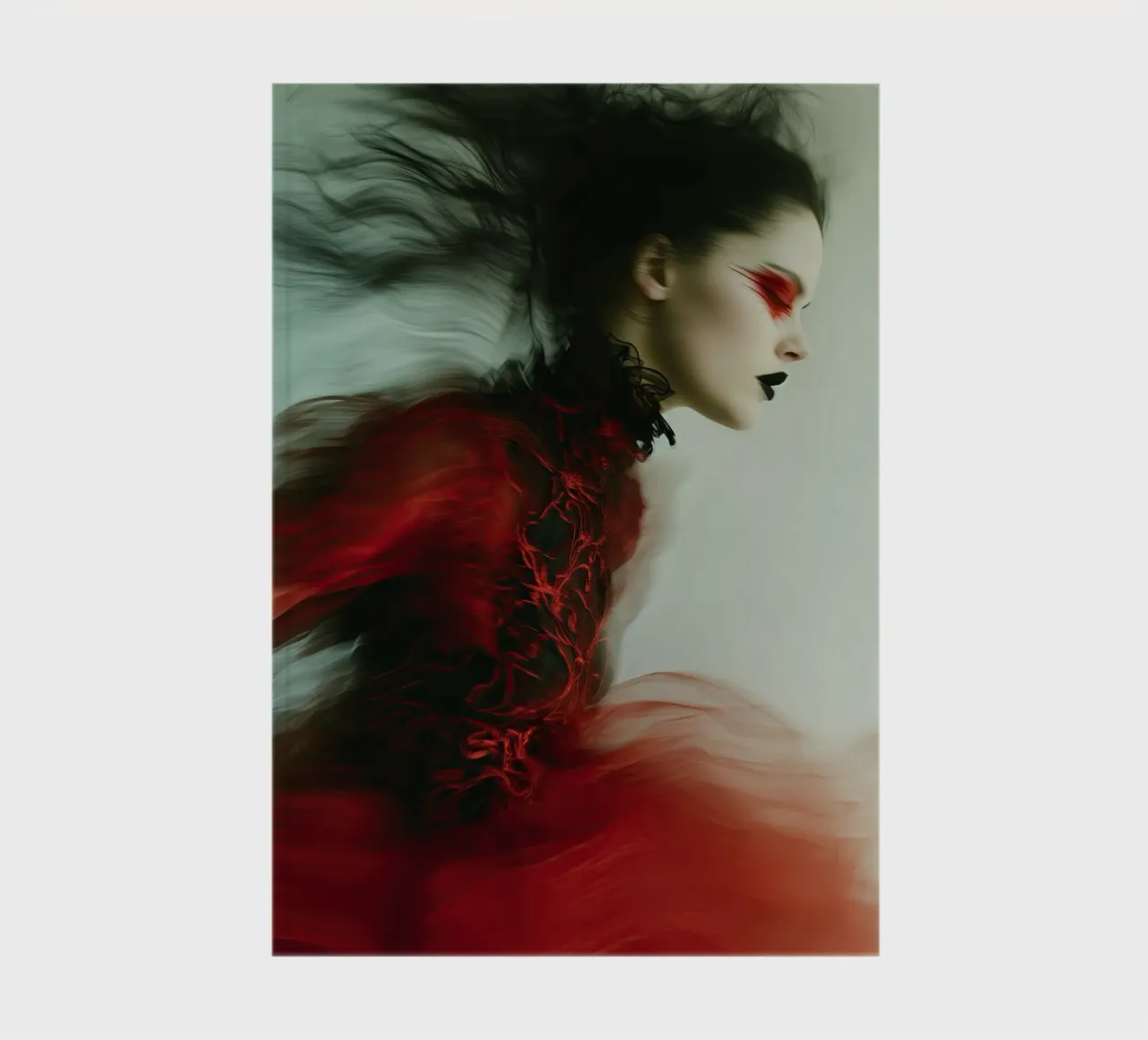 Modern dance | Digital editing with motion blur notebook by Autofocus