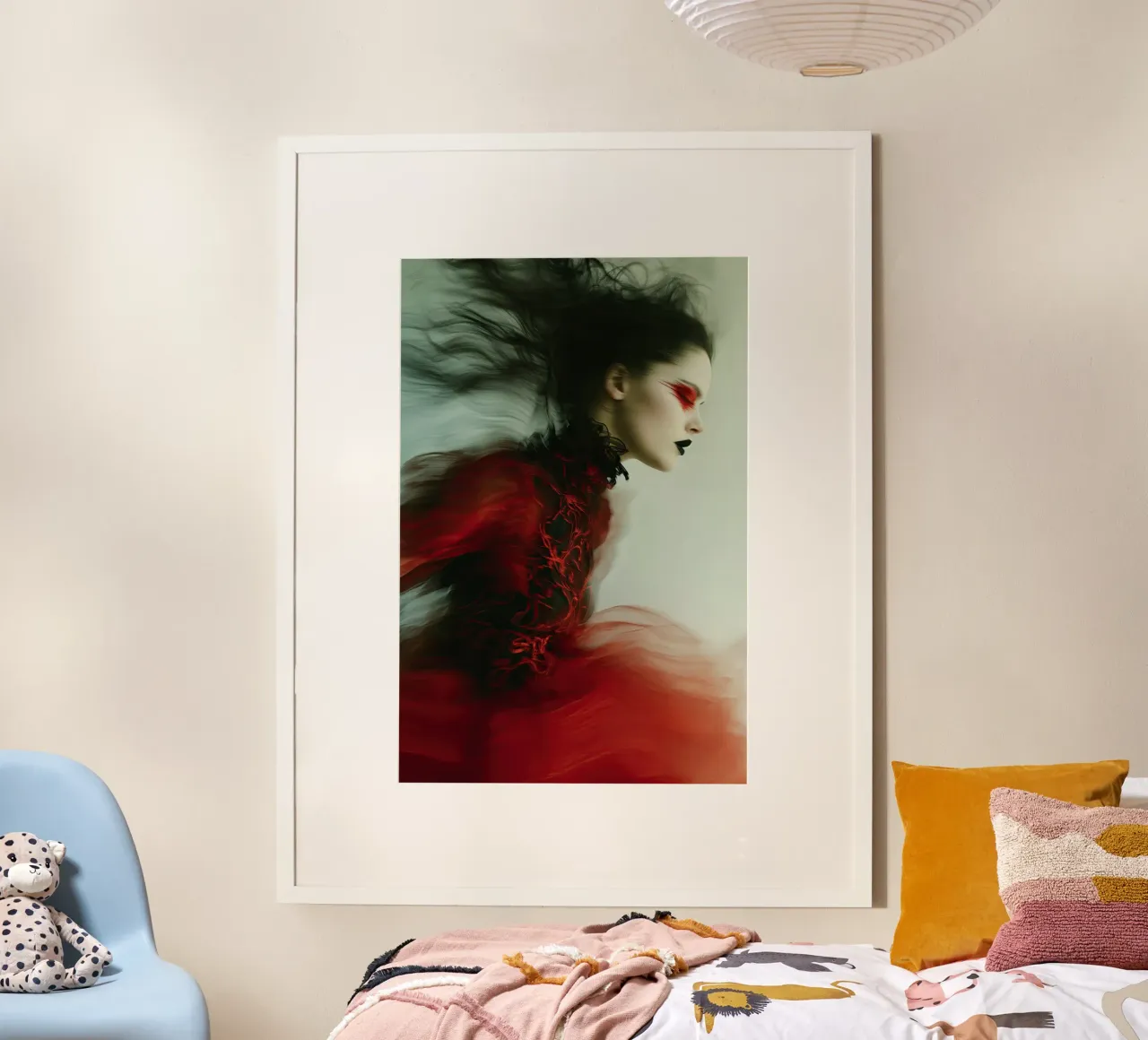 Danza moderna | Montaggio digitale con sfocatura carta hahnemühle da Autofocus