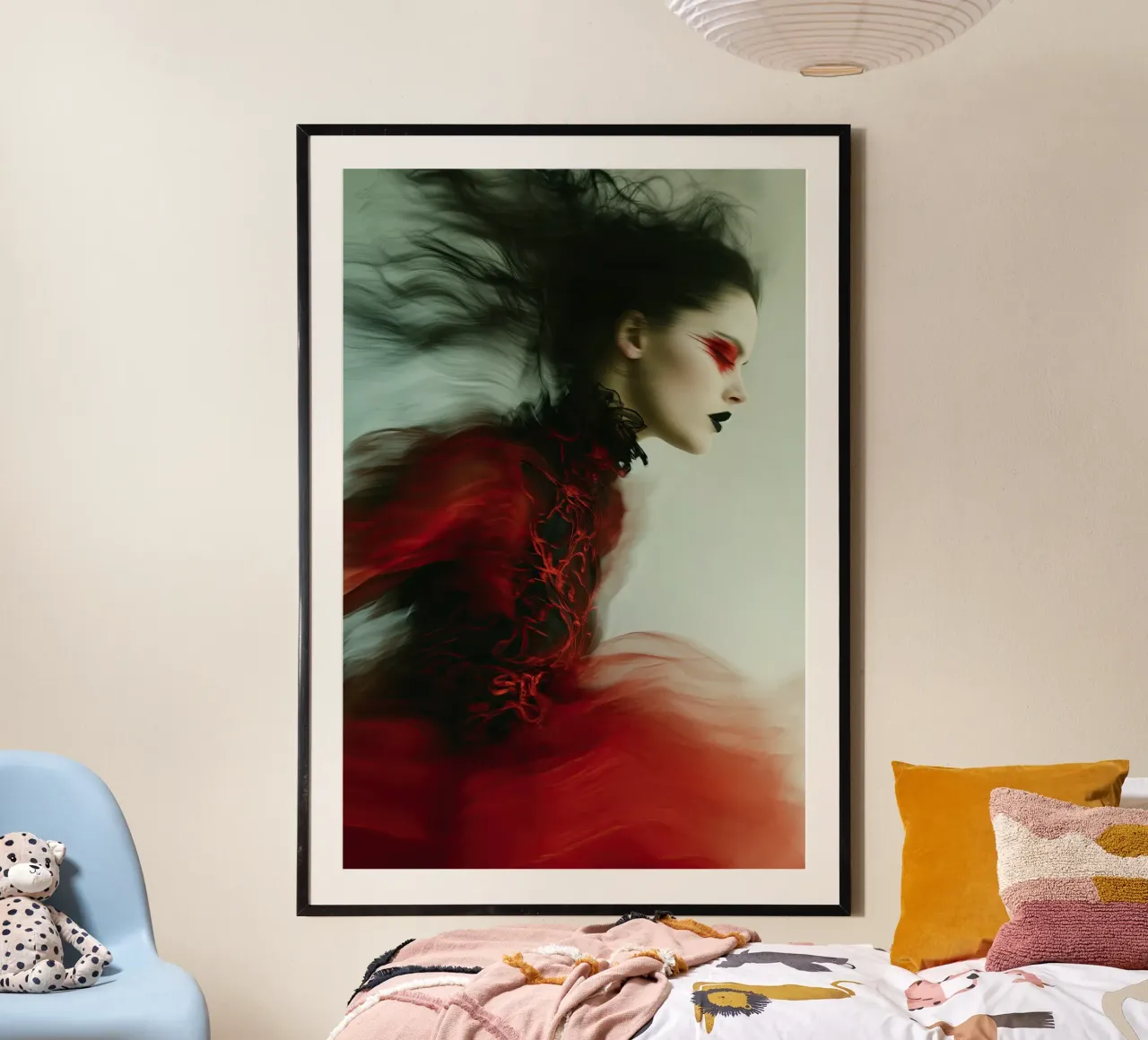 Danza moderna | Montaggio digitale con sfocatura carta hahnemühle da Autofocus