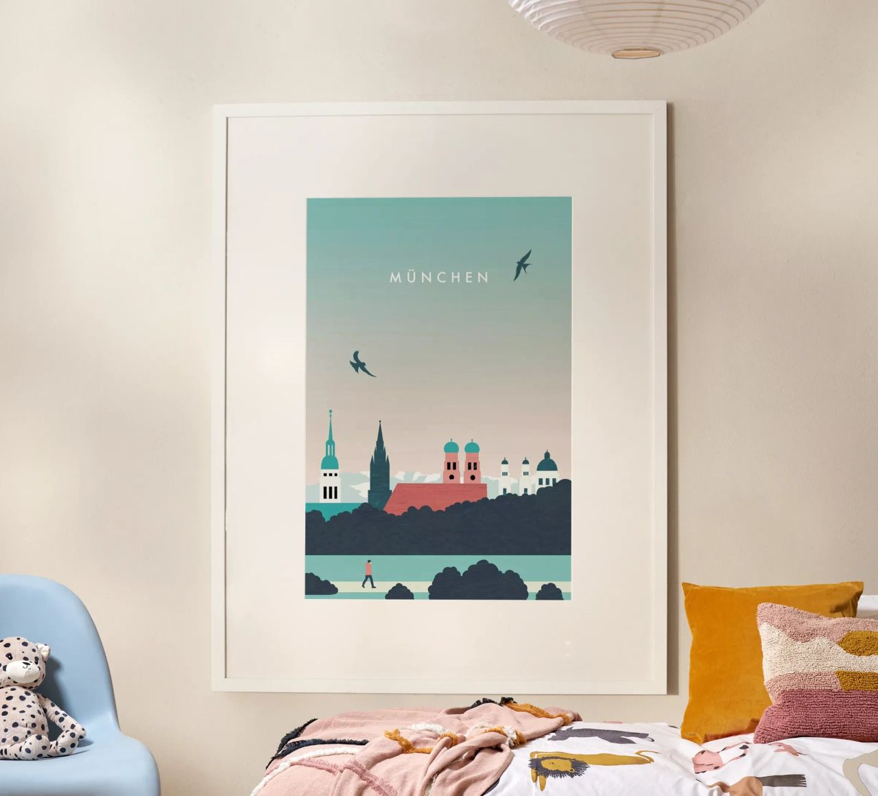 München Poster von Katinka Reinke