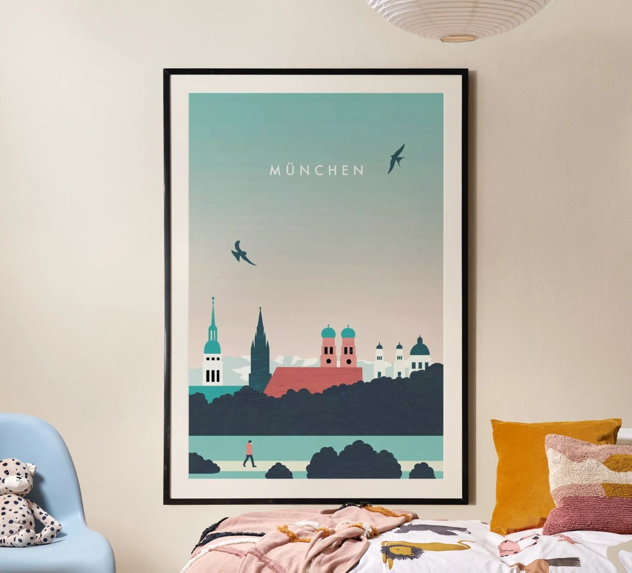 München Poster von Katinka Reinke