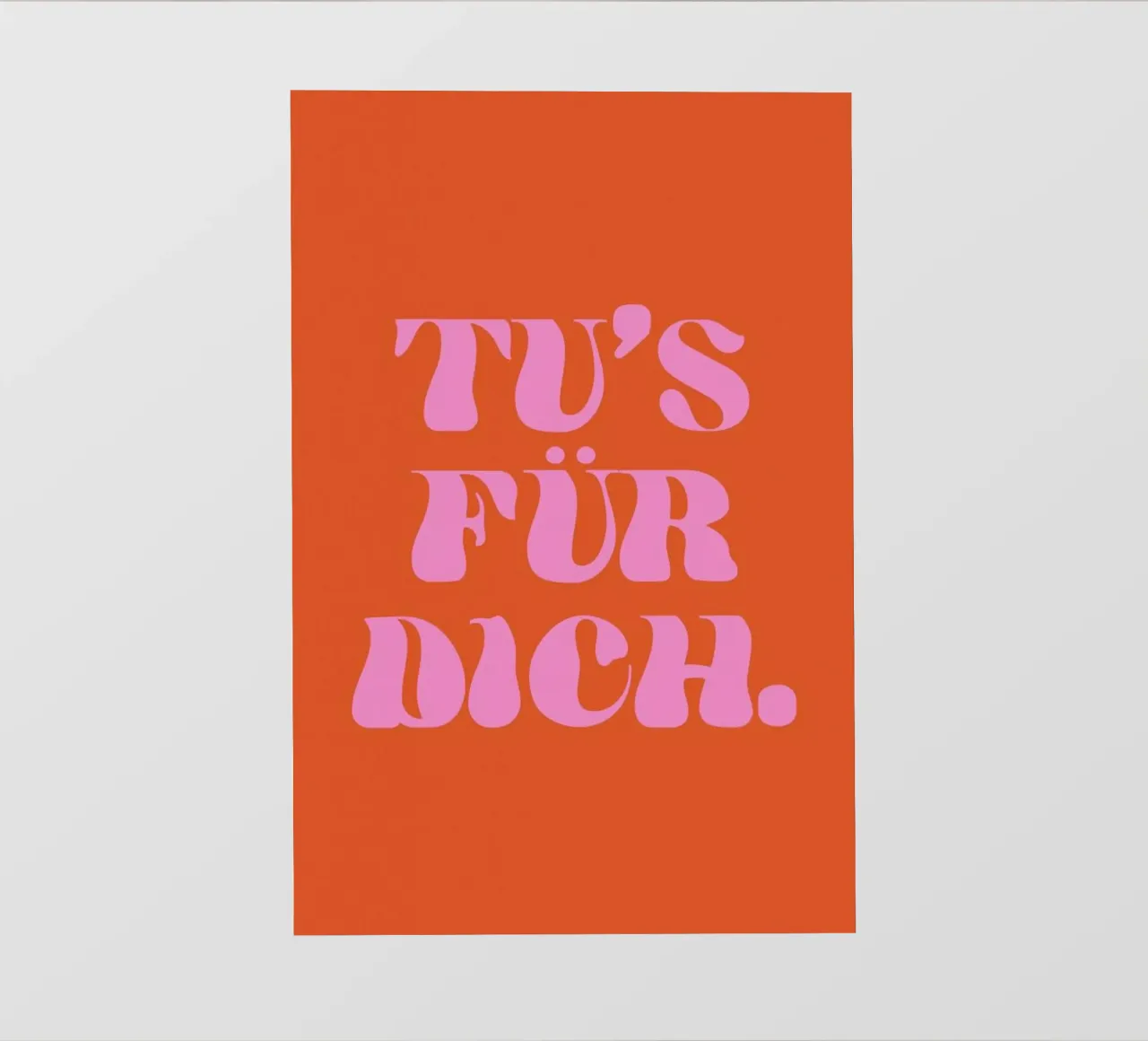 Tu's für Dich telo in pvc da Studio One