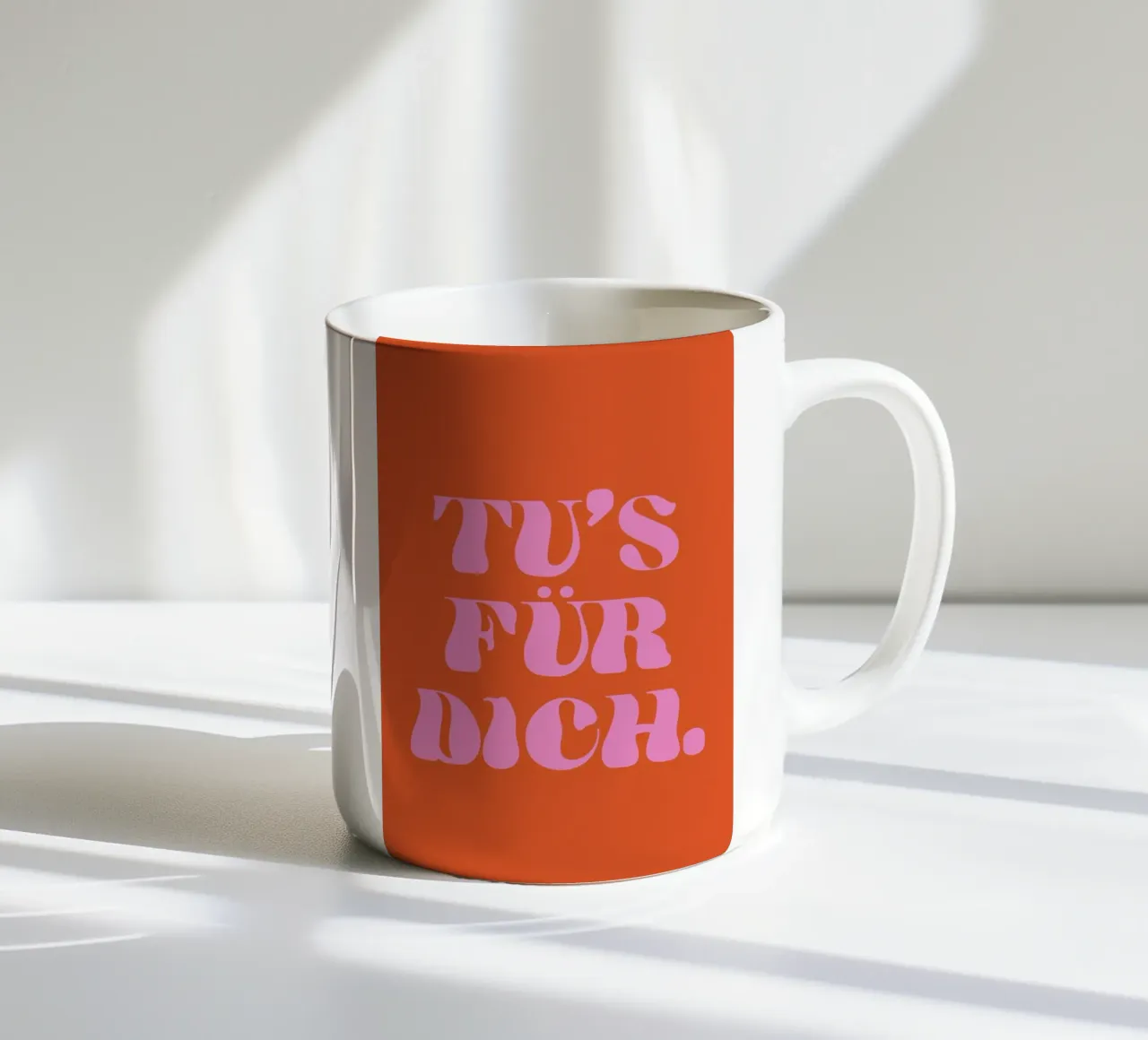 Tu's für Dich ceramic mug by Studio One