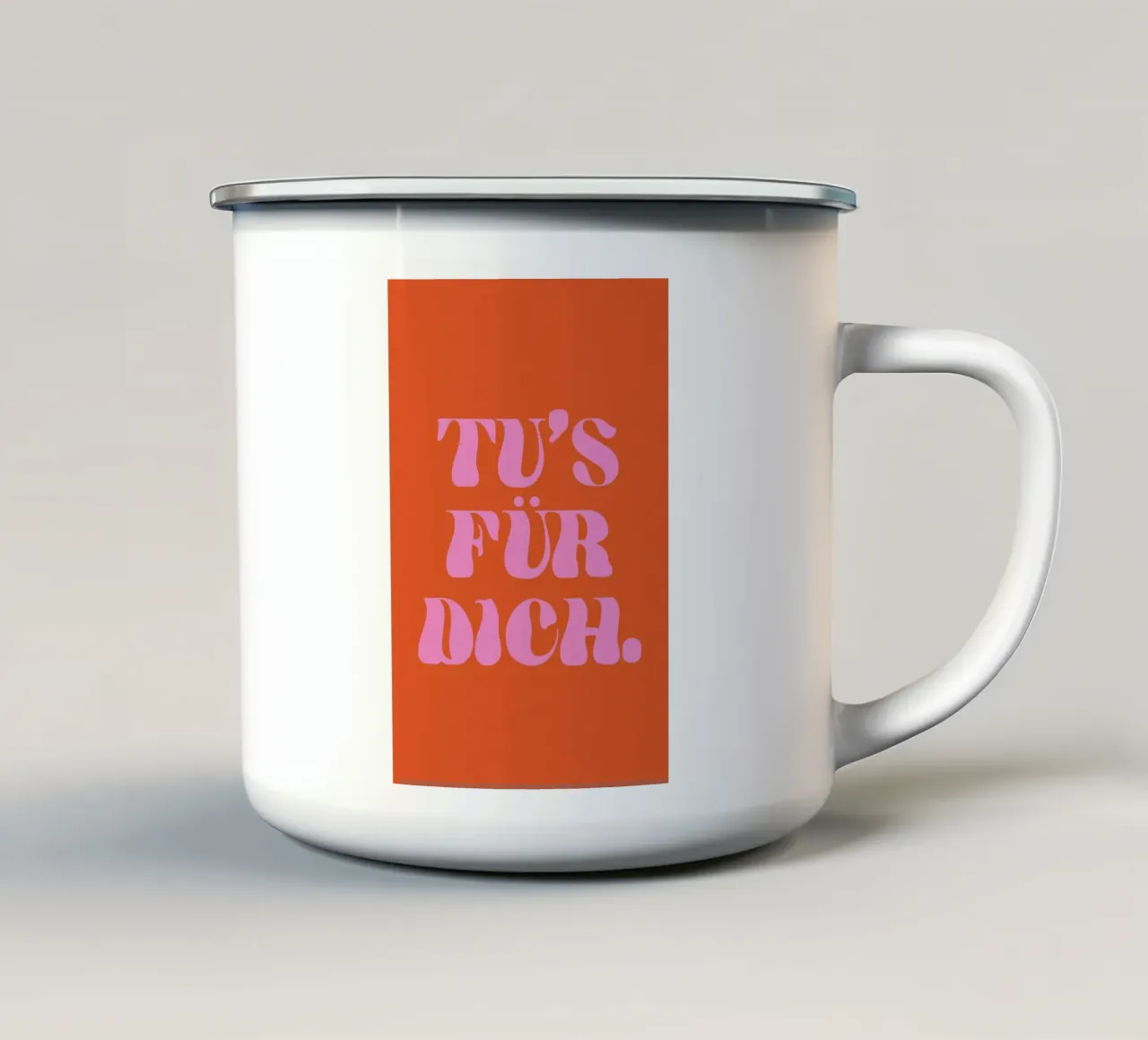 Tu's für Dich tazza in smalto da Studio One