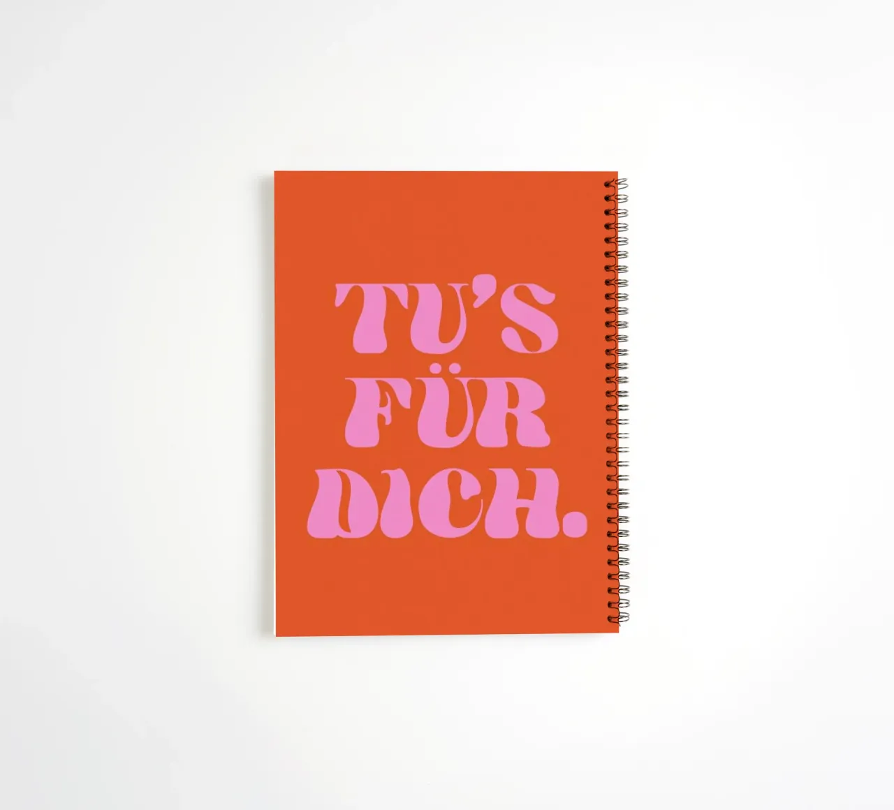 Tu's für Dich spiral notebook by Studio One