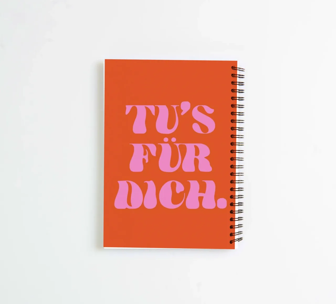 Tu's für Dich spiral notebook by Studio One