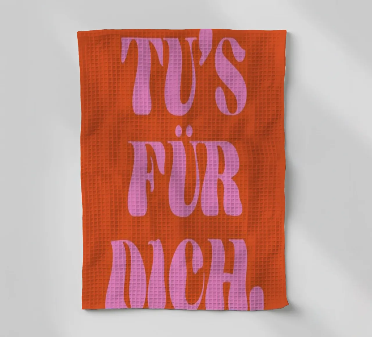 Tu's für Dich tea towel by Studio One