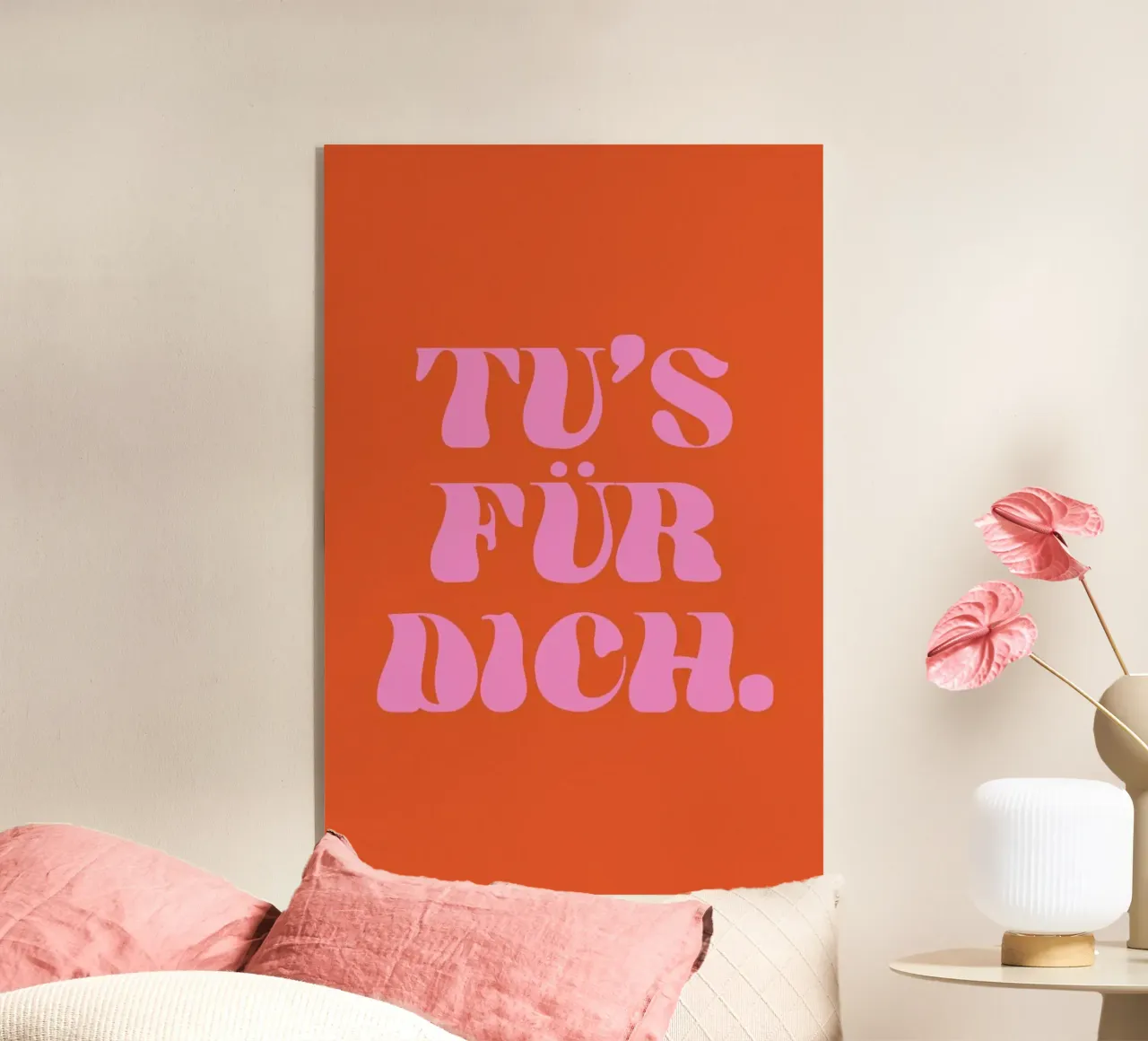 Tu's für Dich acrylic glass by Studio One