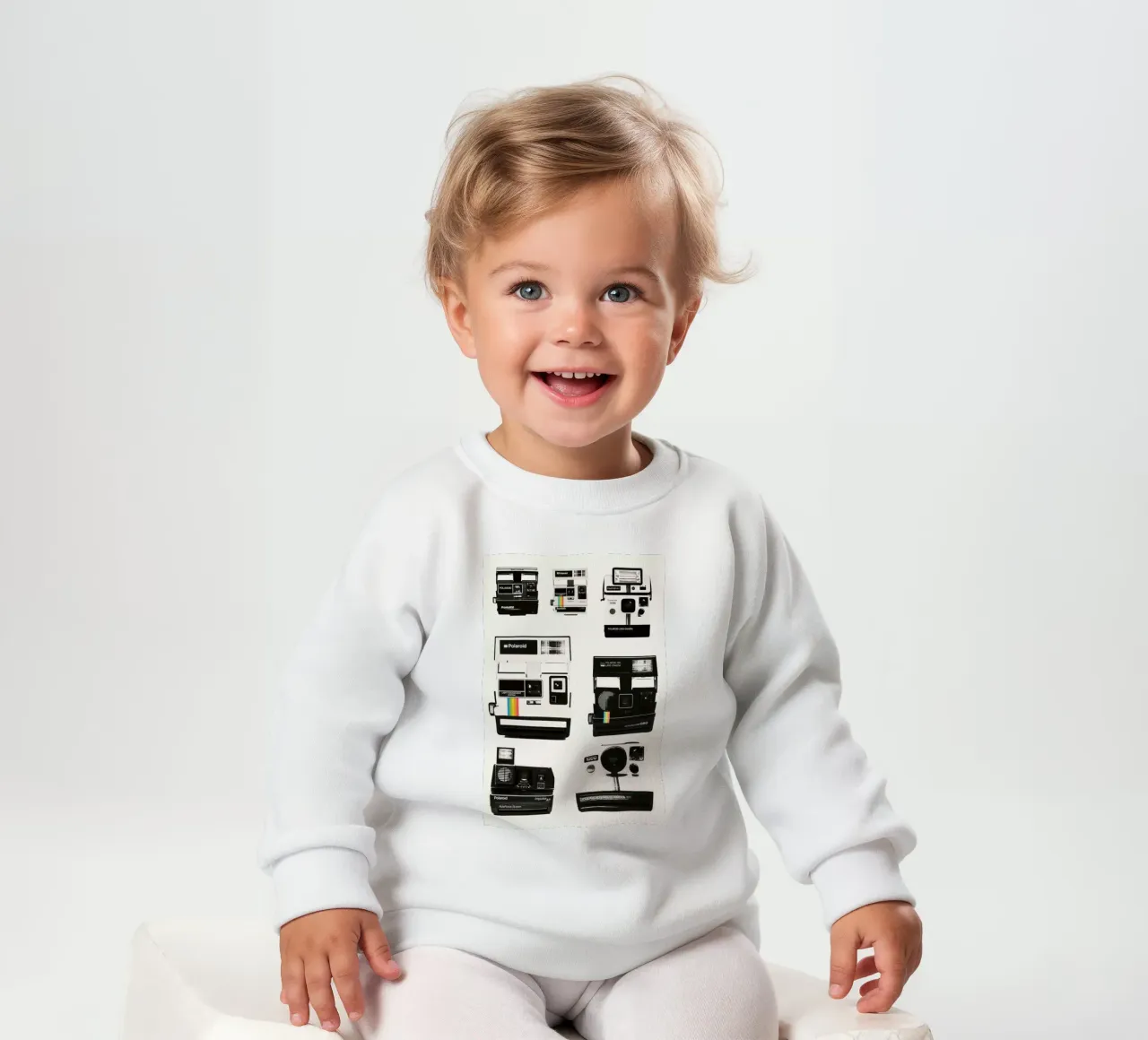 Instant Camera Collection felpa neonato da Florent Bodart