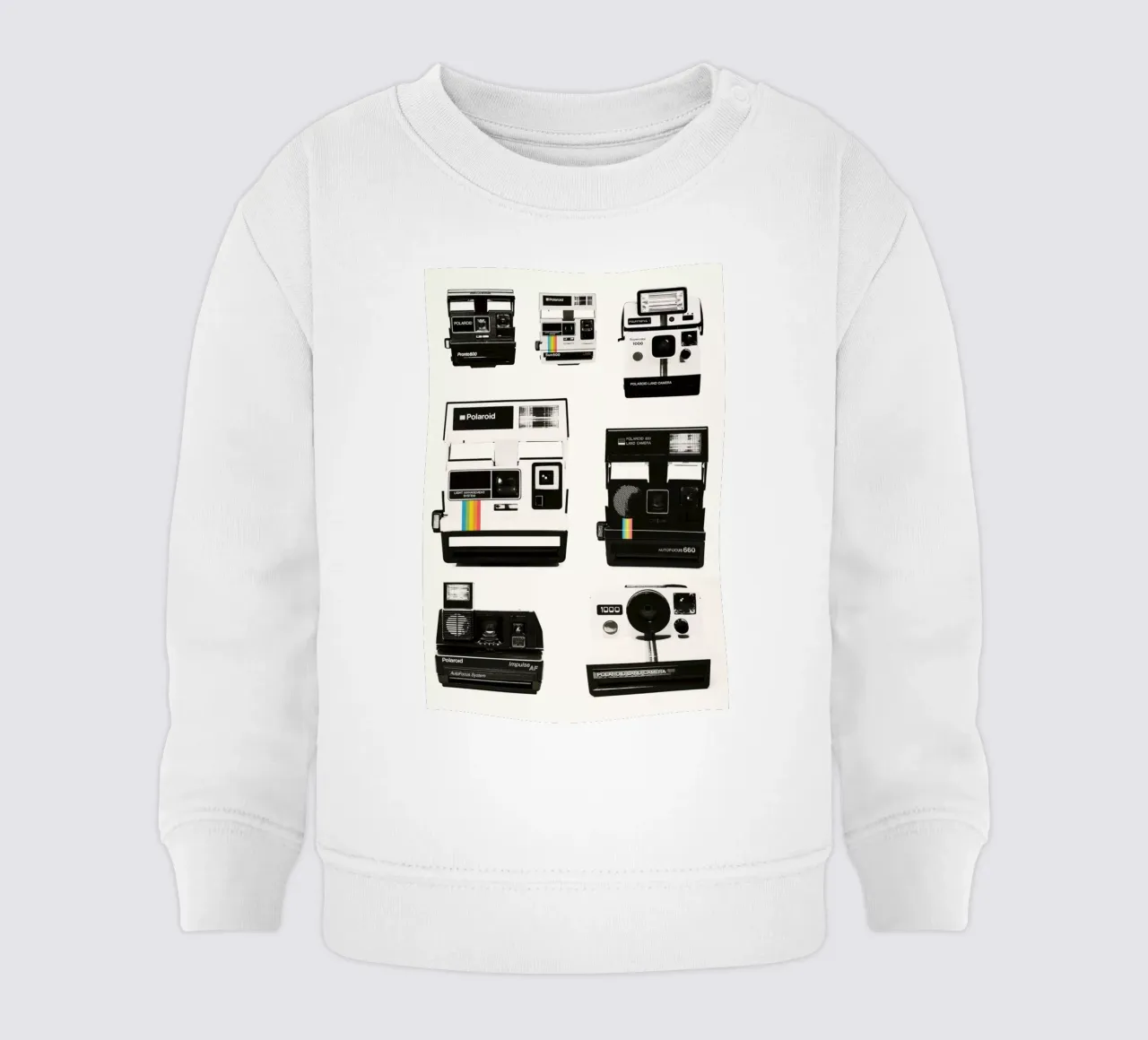 Instant Camera Collection felpa neonato da Florent Bodart