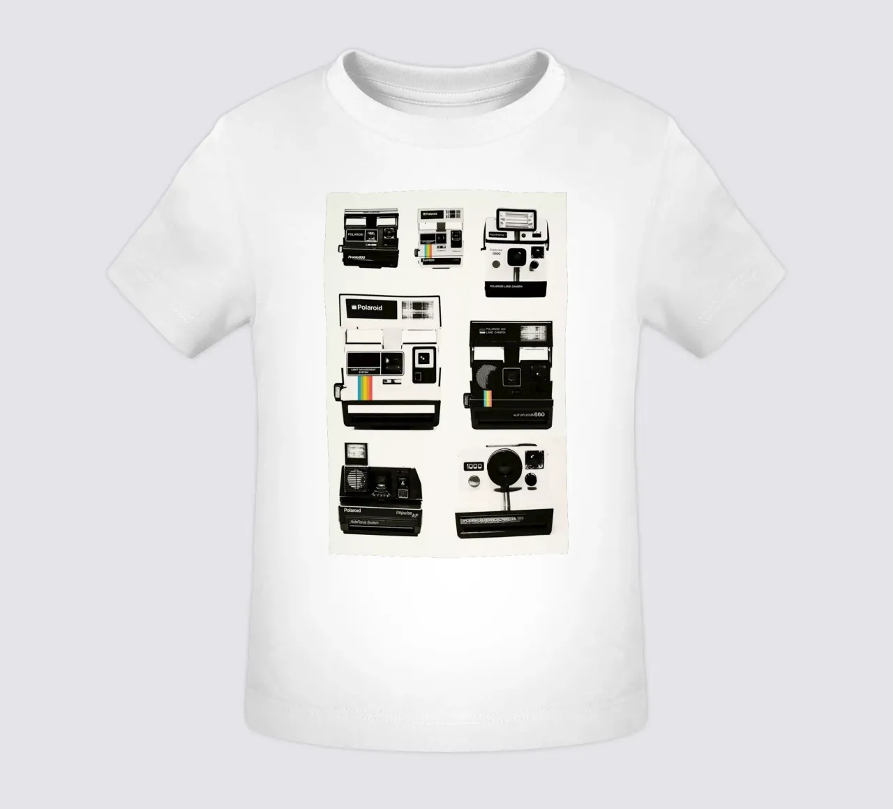 Instant Camera Collection maglietta neonato da Florent Bodart