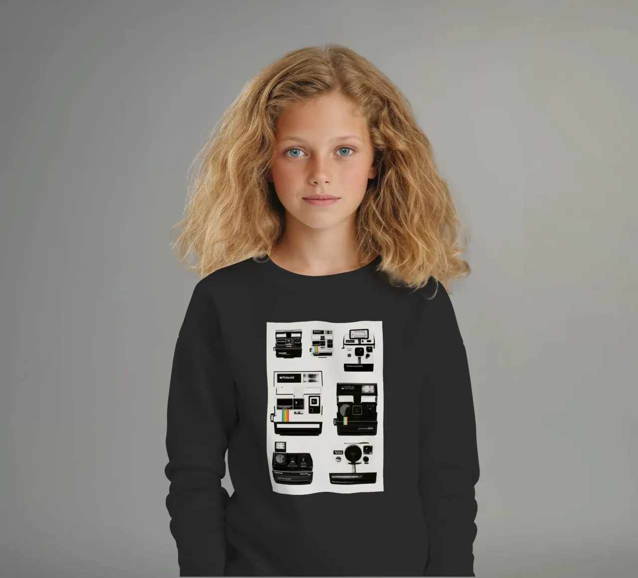 Instant Camera Collection felpa bambino da Florent Bodart