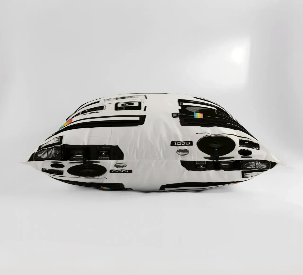Instant Camera Collection decorative cushion by Florent Bodart