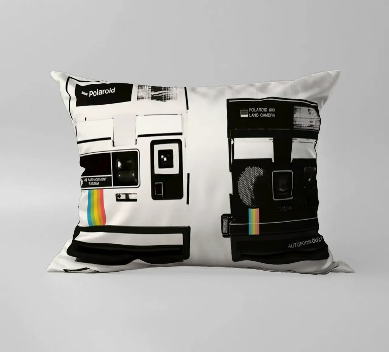 Instant Camera Collection decorative cushion by Florent Bodart