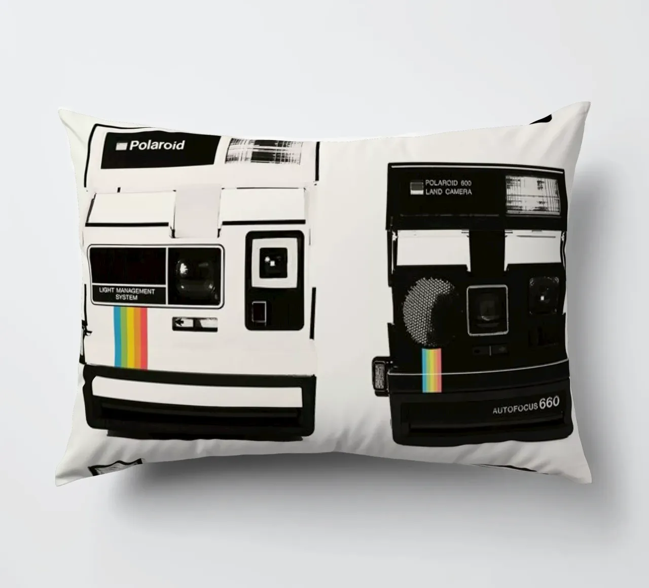 Instant Camera Collection decorative cushion by Florent Bodart