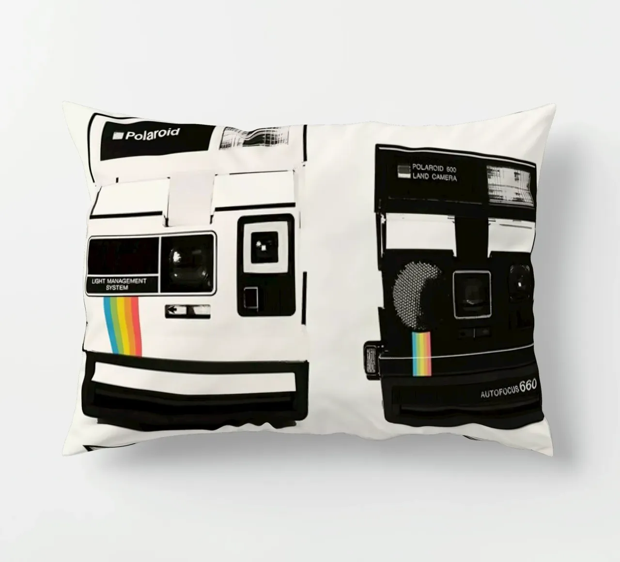 Instant Camera Collection decorative cushion by Florent Bodart