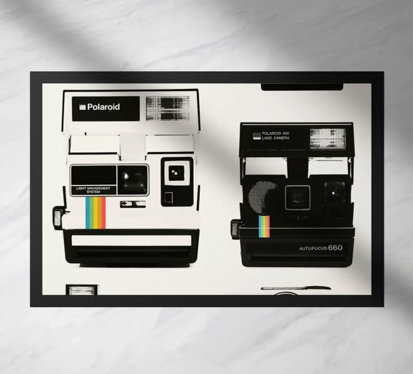 Instant Camera Collection Fußmatte von Florent Bodart