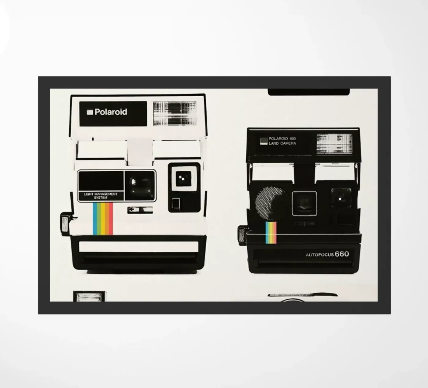 Instant Camera Collection Fußmatte von Florent Bodart