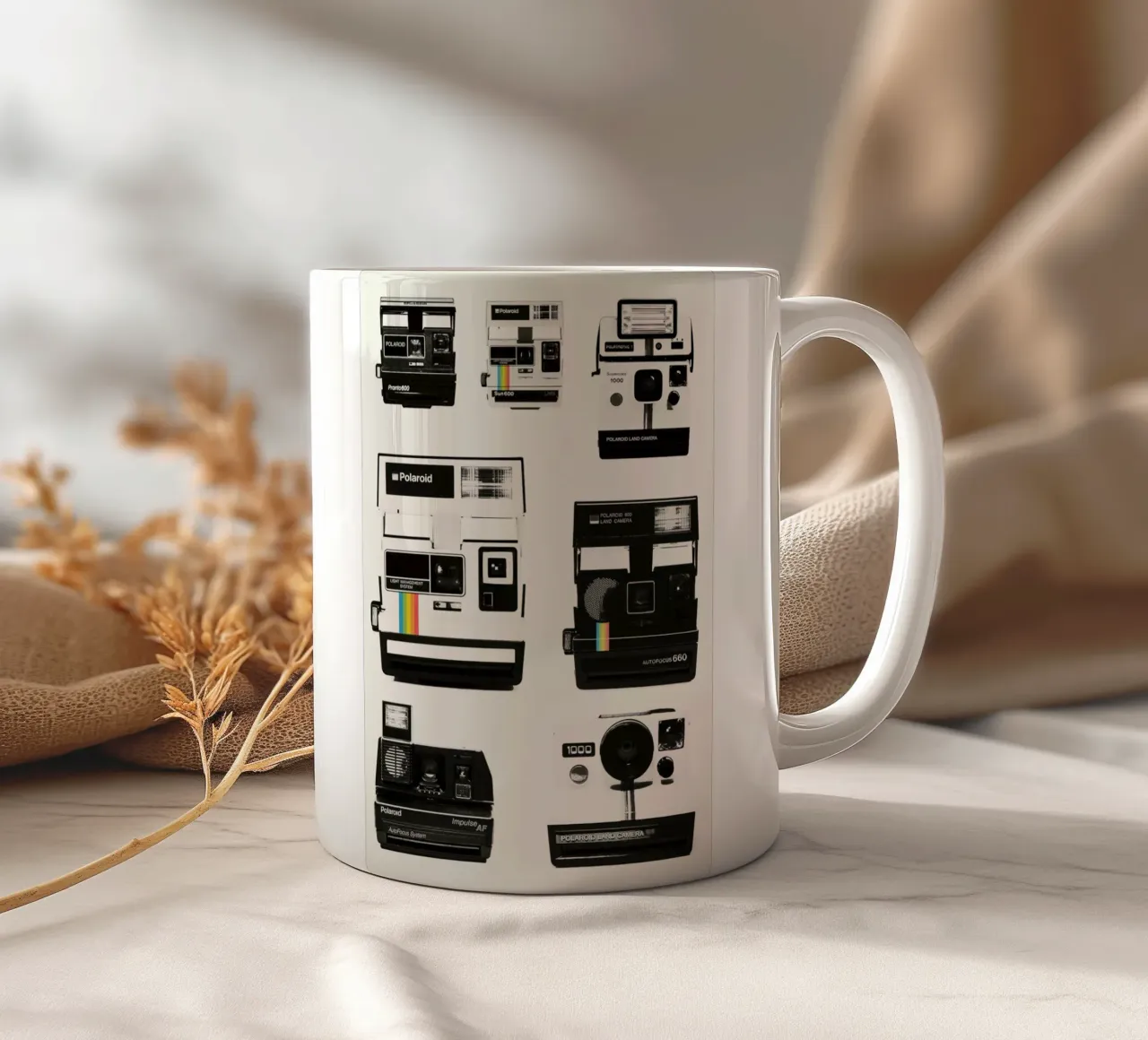 Instant Camera Collection mug en céramique de Florent Bodart