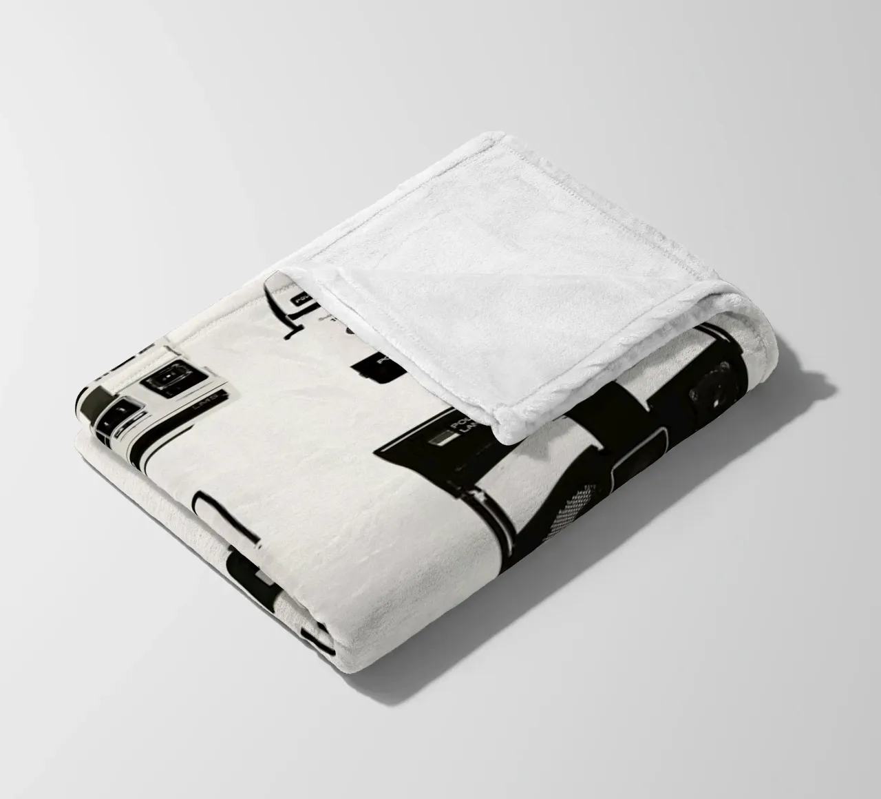 Instant Camera Collection coperta in pile da Florent Bodart