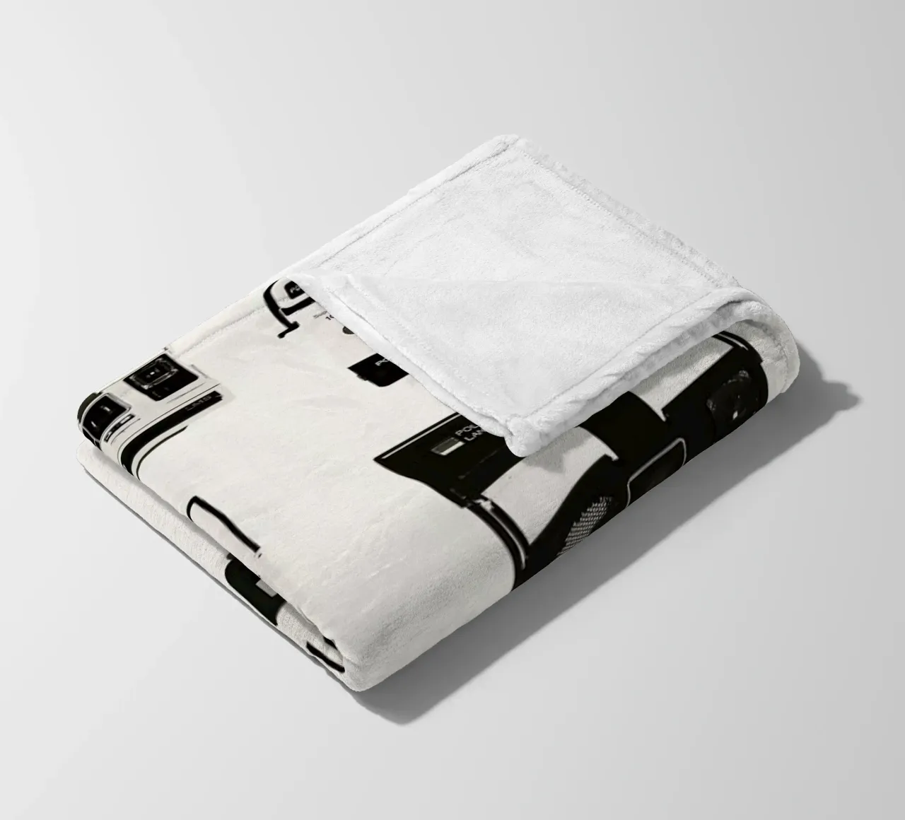 Instant Camera Collection coperta in pile da Florent Bodart