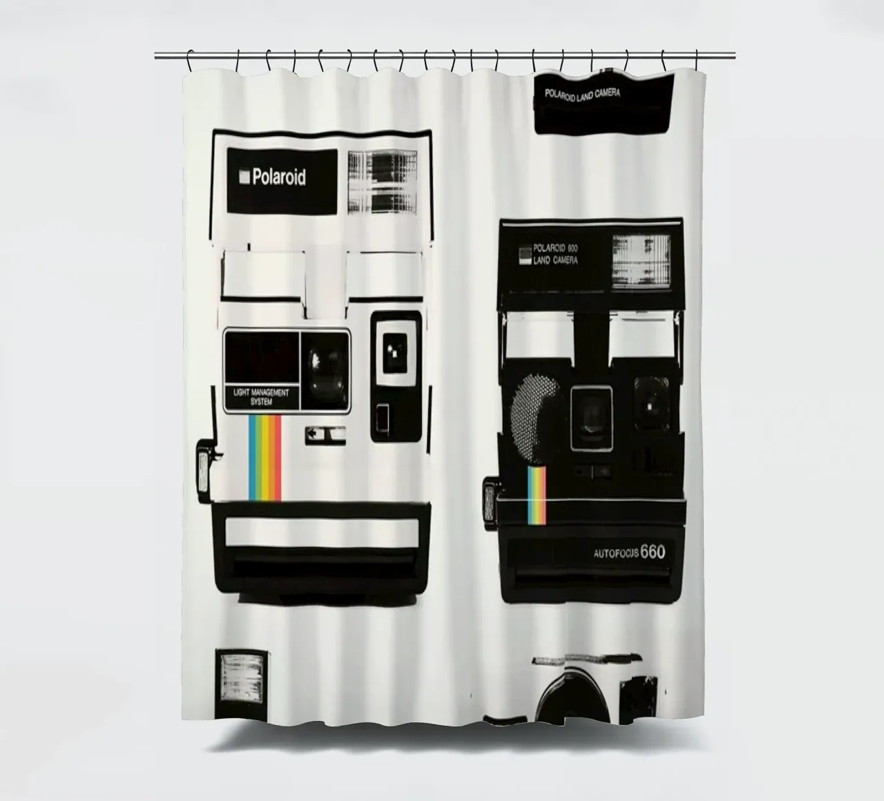 Instant Camera Collection tenda da doccia da Florent Bodart