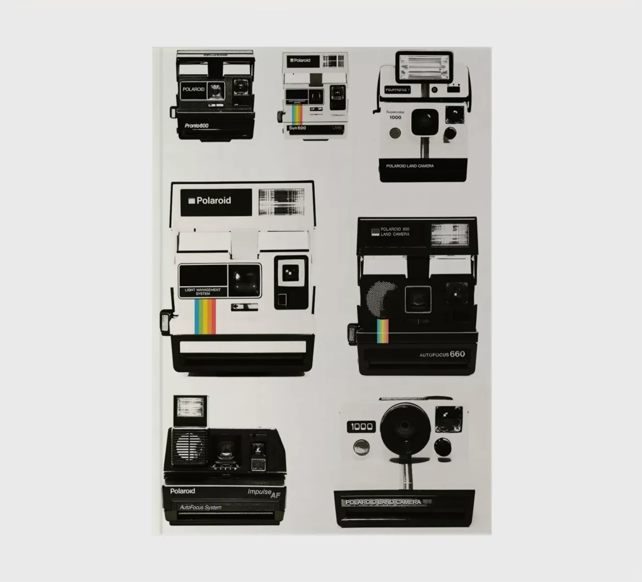 Instant Camera Collection Notizbuch von Florent Bodart