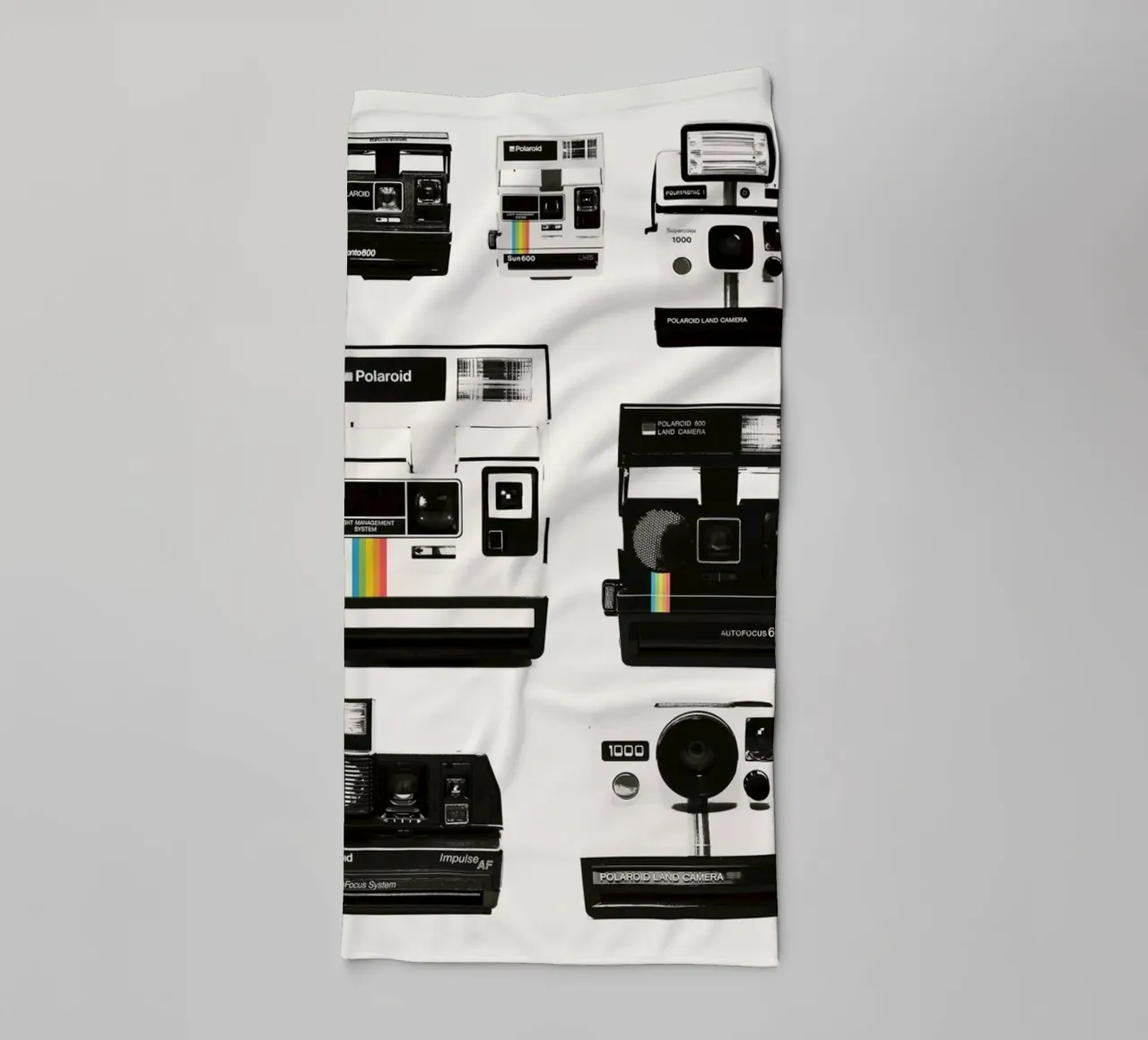 Instant Camera Collection asciugamano da bagno da Florent Bodart