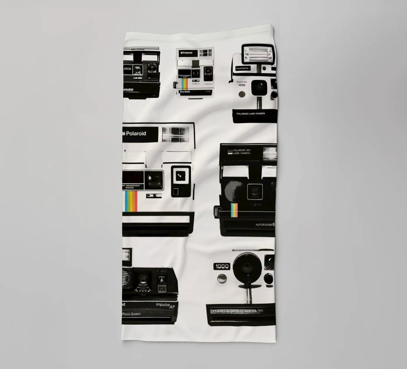 Instant Camera Collection towel by Florent Bodart