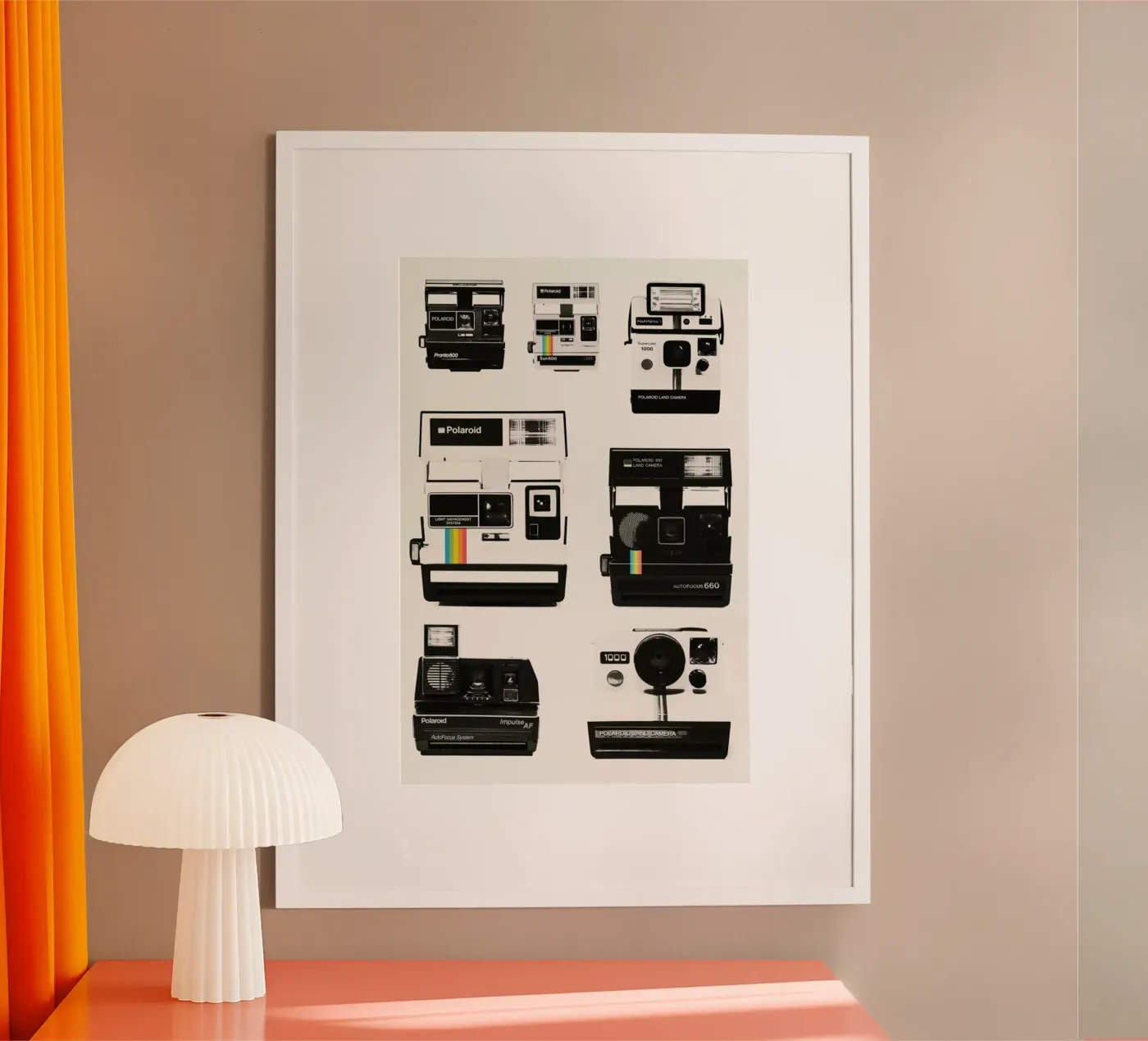 Instant Camera Collection poster by Florent Bodart