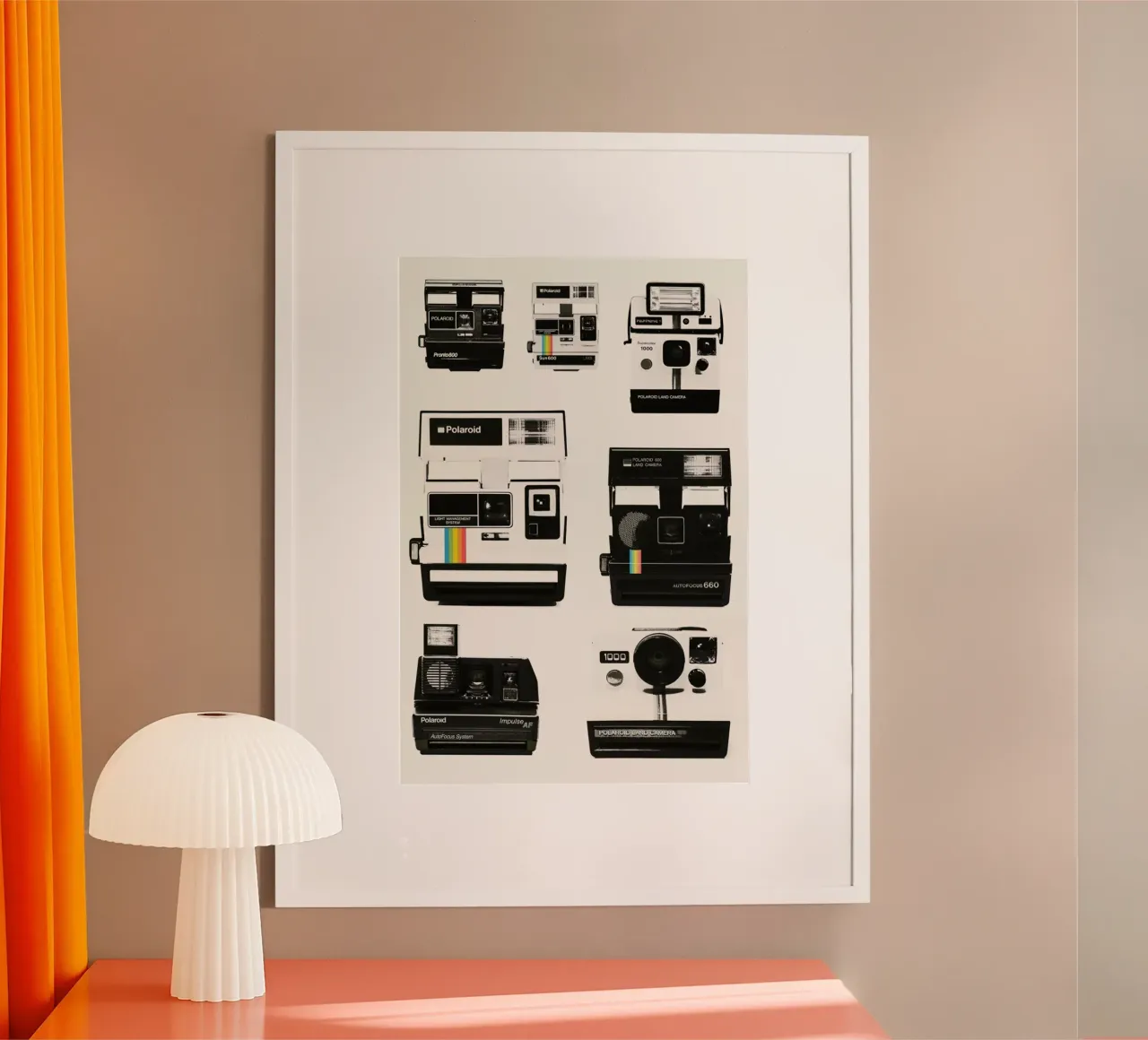 Instant Camera Collection poster van Florent Bodart