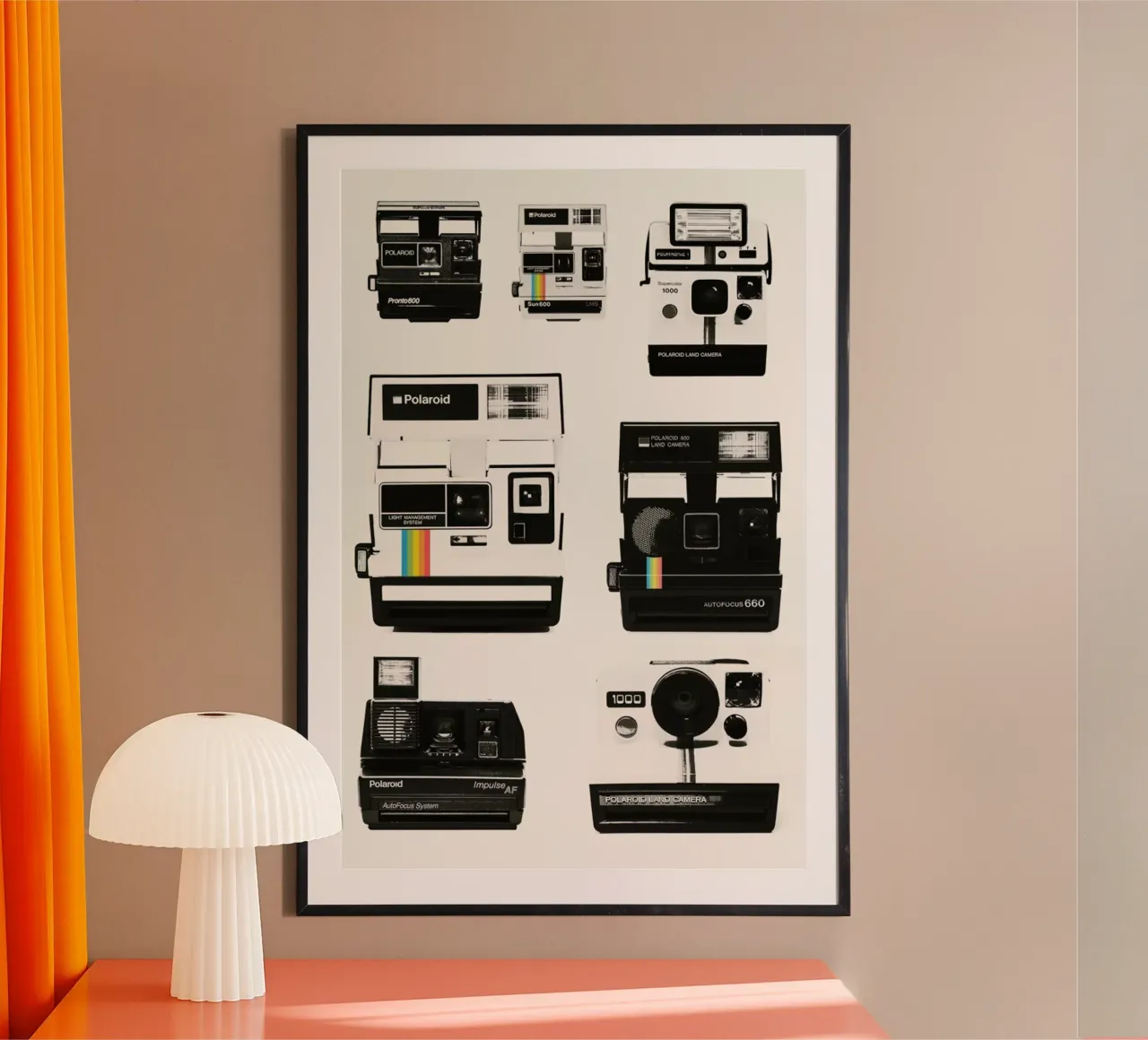 Instant Camera Collection poster van Florent Bodart