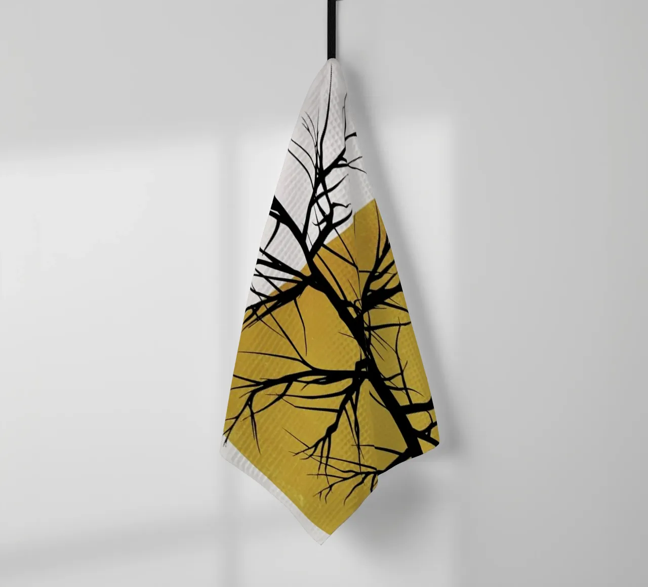 In The Wild tea towel by Kubistika