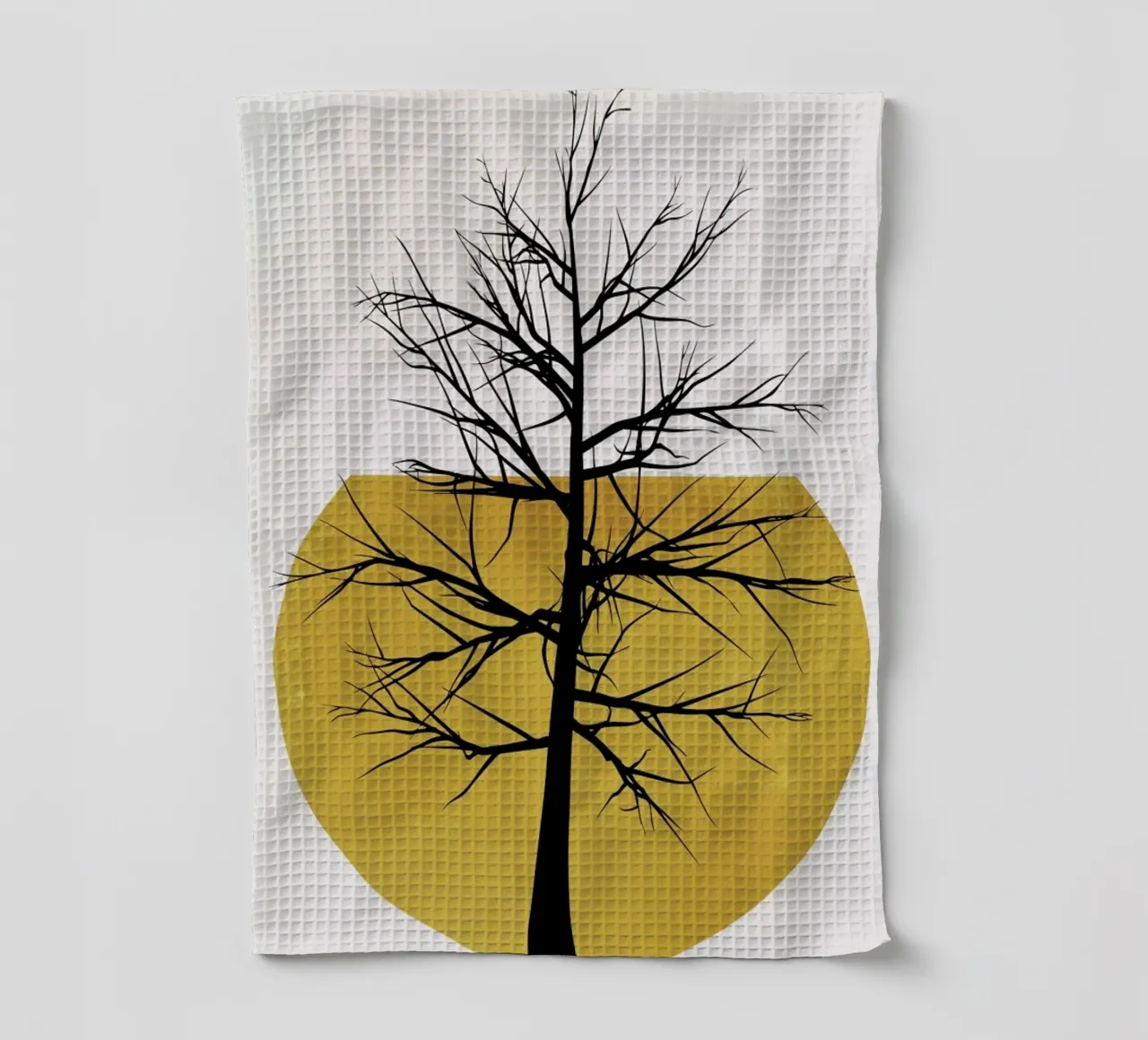 In The Wild tea towel by Kubistika