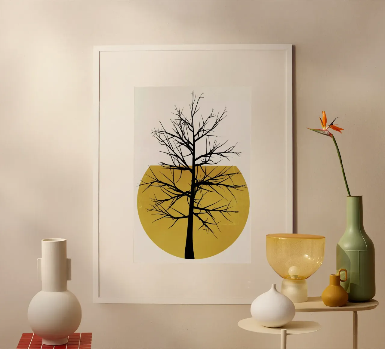 In The Wild poster con telaio in plastica da Kubistika