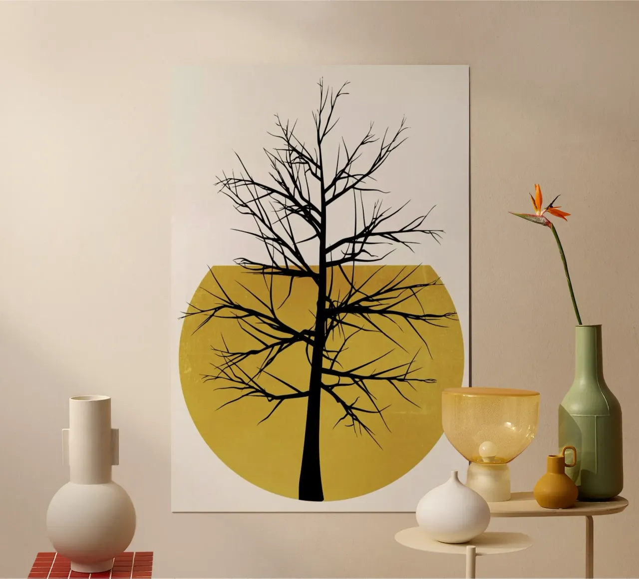 In The Wild poster con telaio in plastica da Kubistika