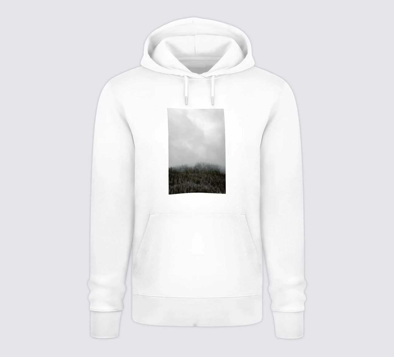 Clouded Forest felpa con cappuccio da Nur Mut